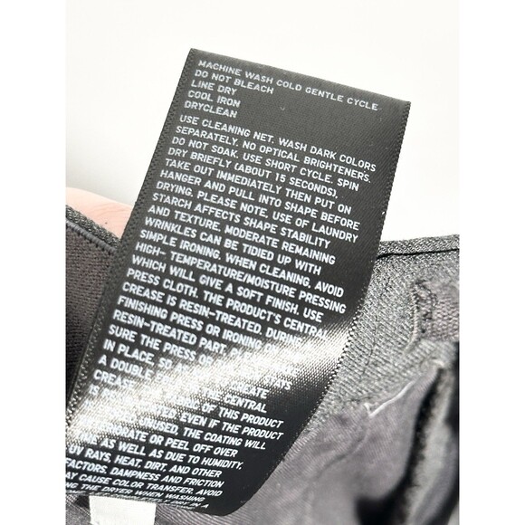 Uniqlo Slim Skinny Chino Pants Men’s 27-30 Waist Black Stretch Casual - Picture 10 of 12